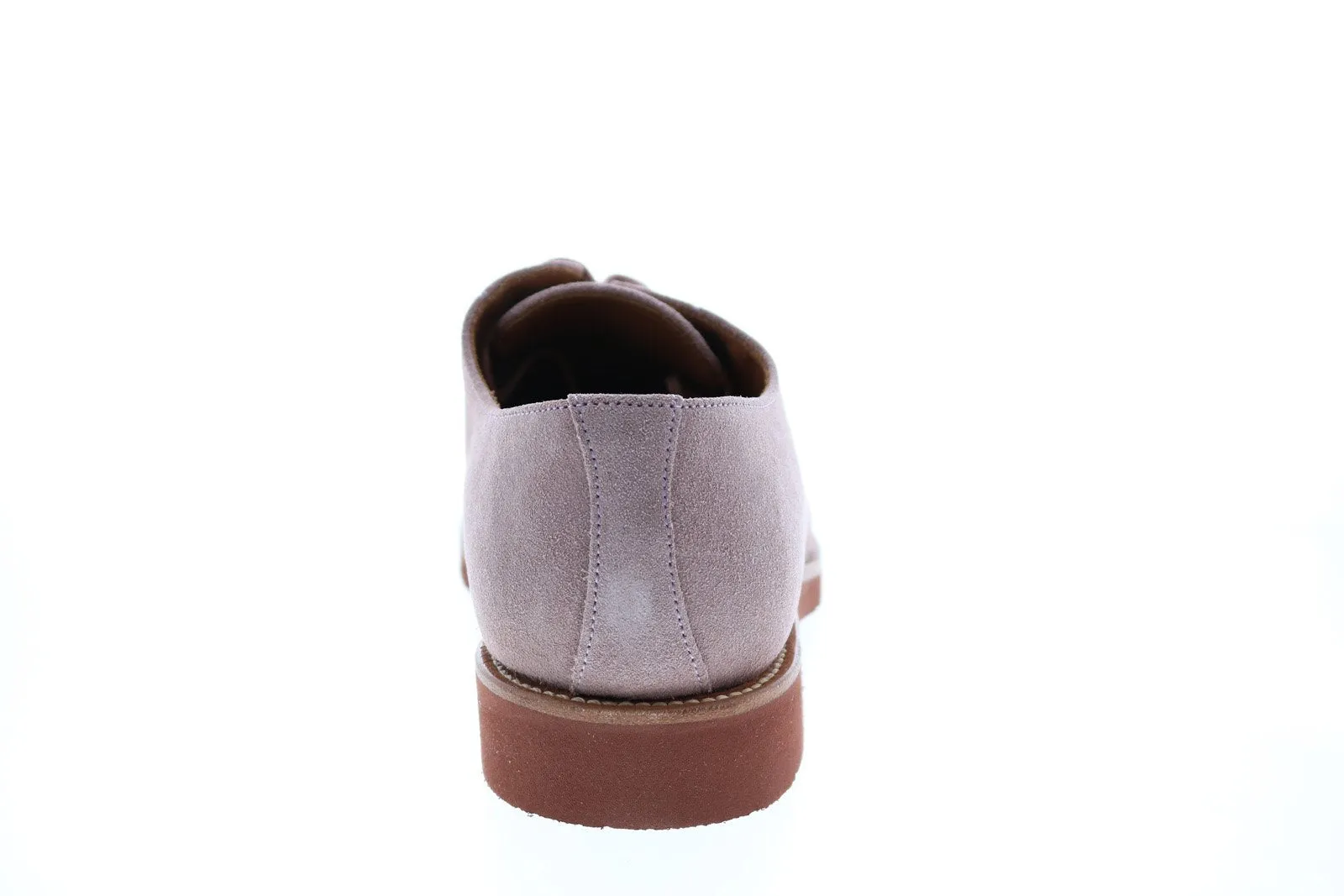 Aquatalia Neal Suede 34M0872-BUS Mens Pink Oxfords & Lace Ups Plain Toe Shoes