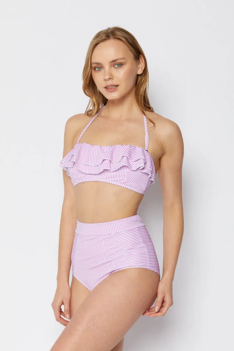 B2103-Thin stripe Pink