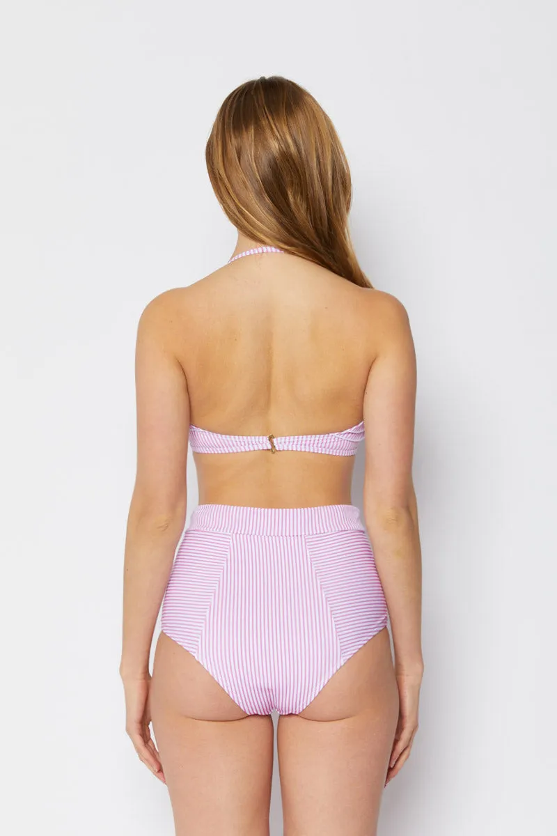 B2103-Thin stripe Pink