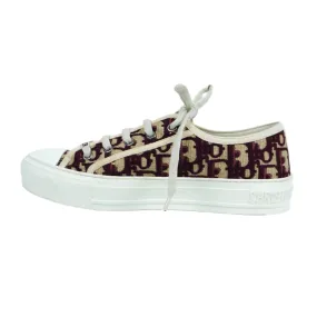 Christian Dior Sneakers Oblique Burgundy