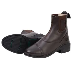 Dublin Evolution Zip Paddock Boot Brown