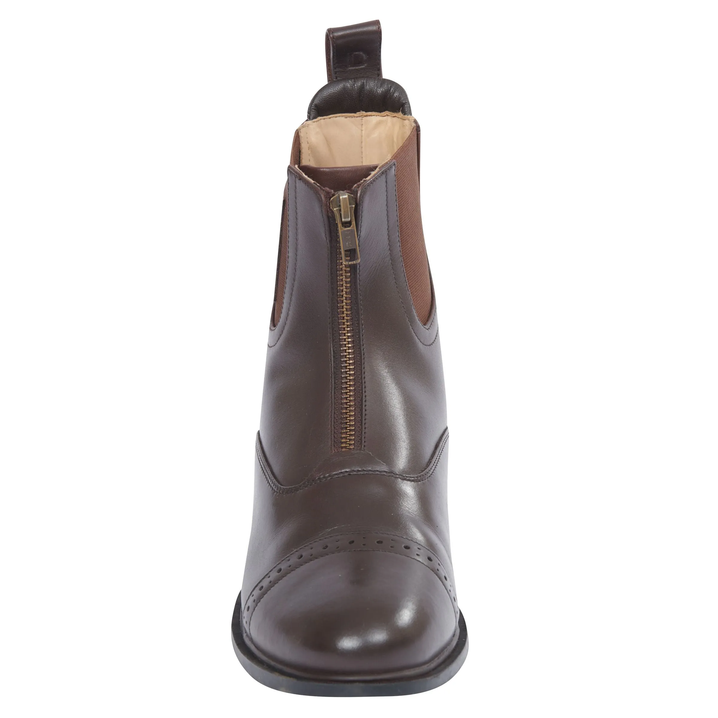 Dublin Evolution Zip Paddock Boot Brown