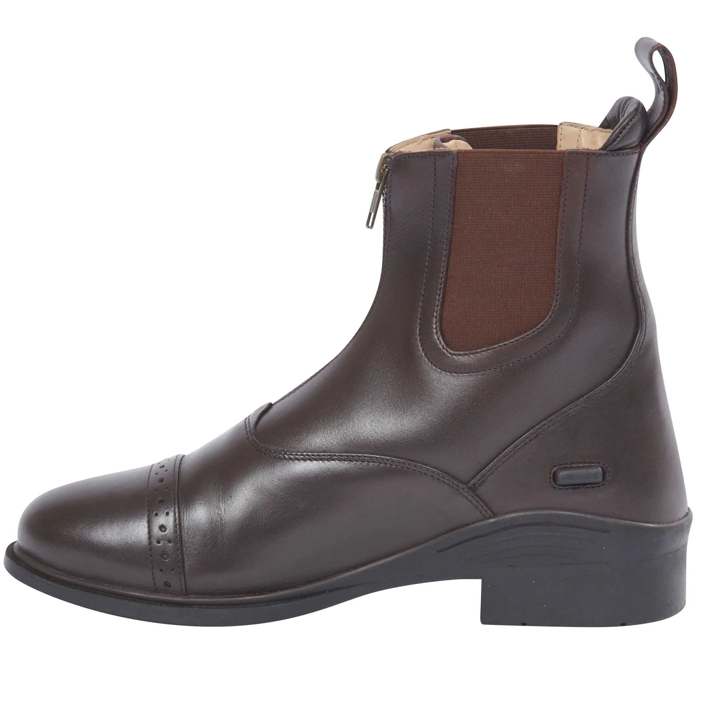 Dublin Evolution Zip Paddock Boot Brown