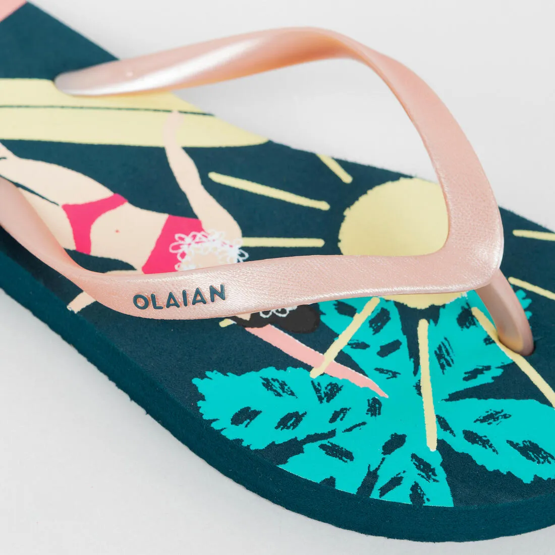 Girls' Flip-Flops - 120 Miu