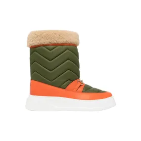 Gucci Horsebit chevron-Quilted Boots