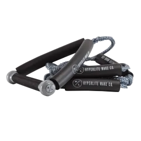Hyperlite 20 Surf Rope w/Handle - Grey 2023