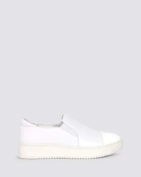 ICEPOPPY SNEAKERS WHITE LEATHER