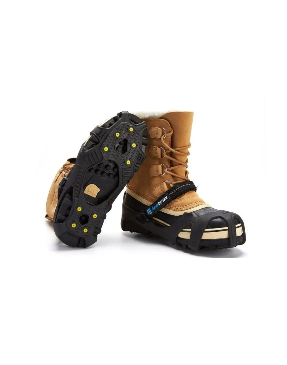 Icetrax V3 Tungsten Ice Cleats with Velcro Straps