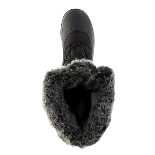 Kamik Women's MOMENTUM2 Snow Boot, Black, (8, black)