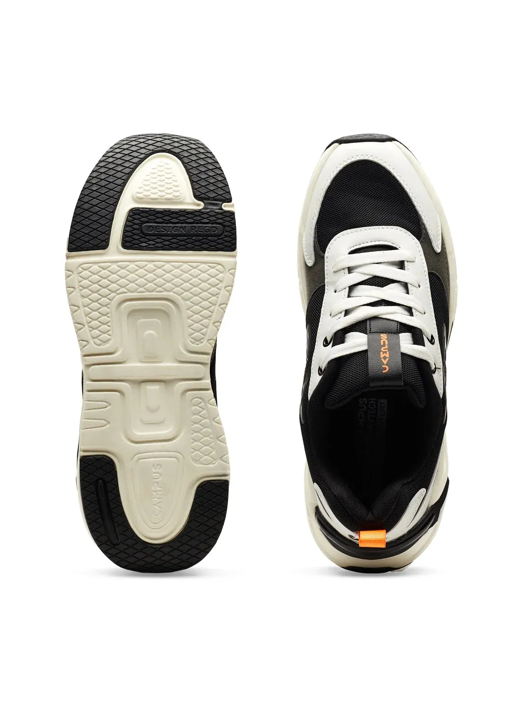 LEVEL Black Men's Sneakers