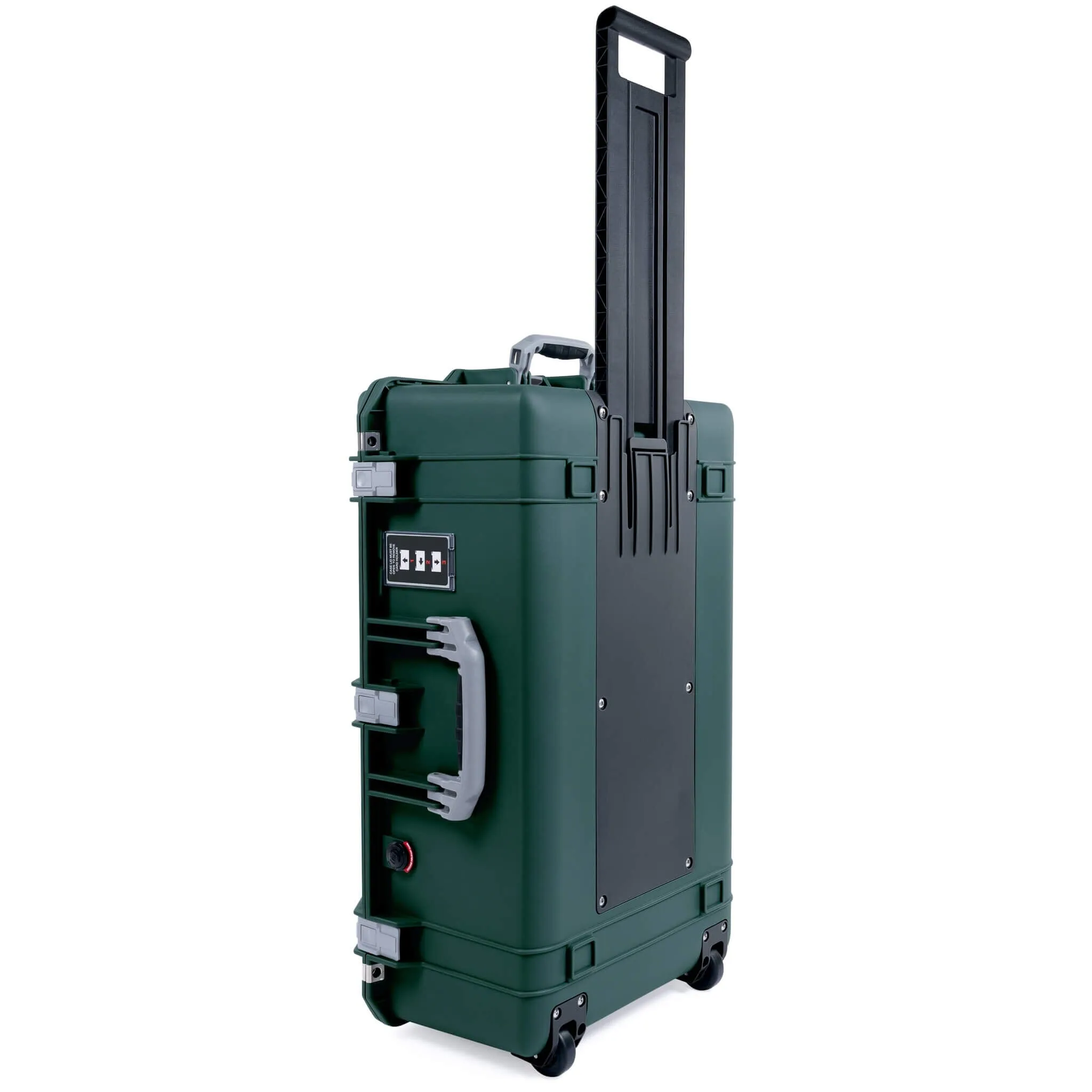 Pelican 1595 Air Case, Trekking Green with Silver Handles & Latches