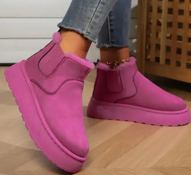 Platform Snow Boots
