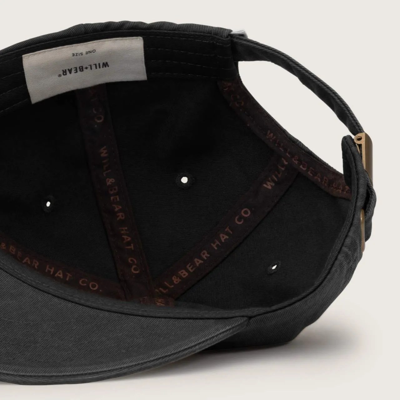 Ranger Black | Black 5-Panel Cap