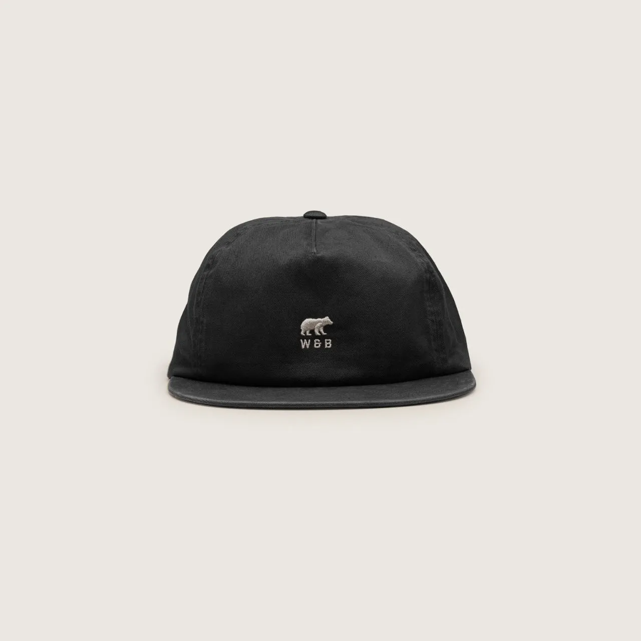 Ranger Black | Black 5-Panel Cap