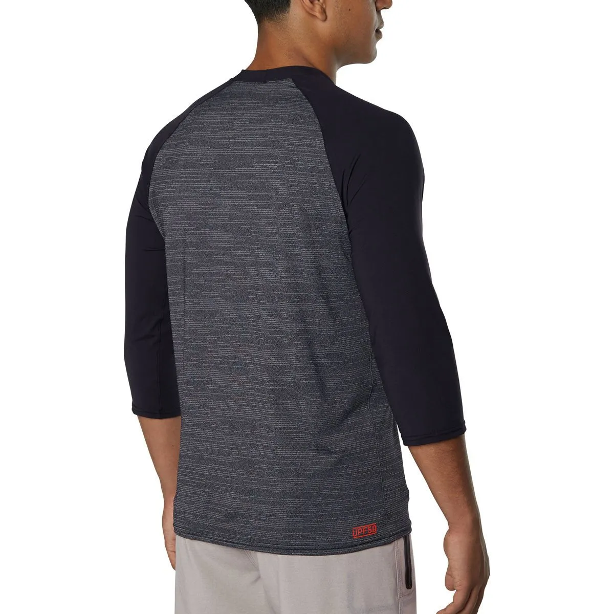 Roots Raglan Loose Fit 3/4 Sleeve Surf Shirt
