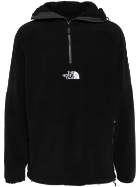 shearling hooded jacket