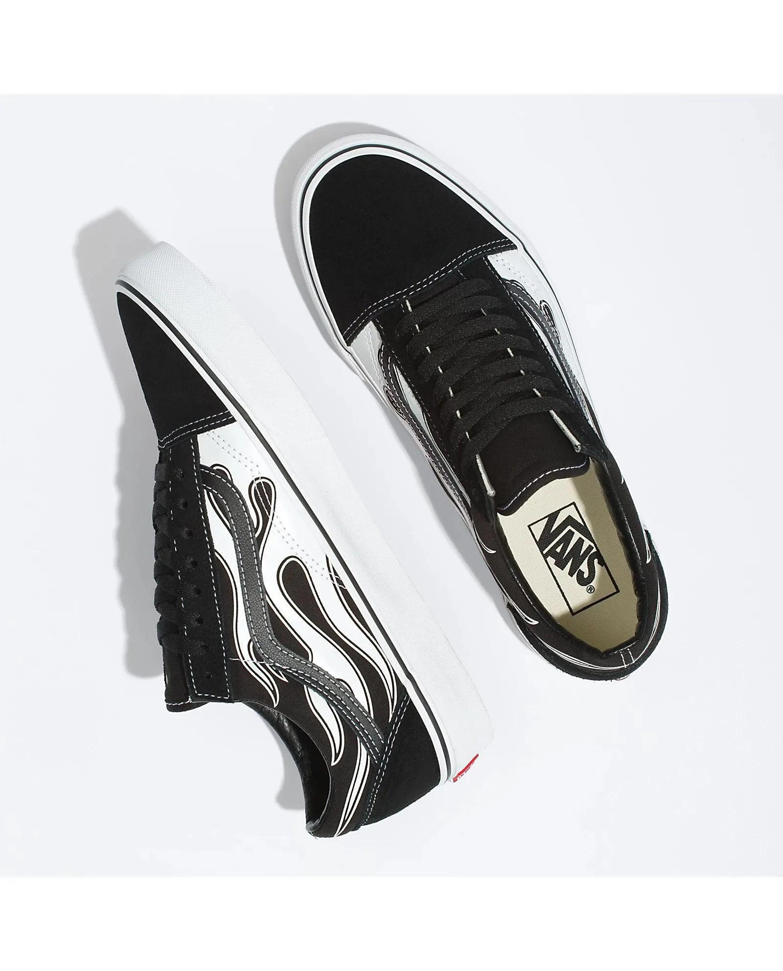 Vans - Old Skool (Flames Black/True White)