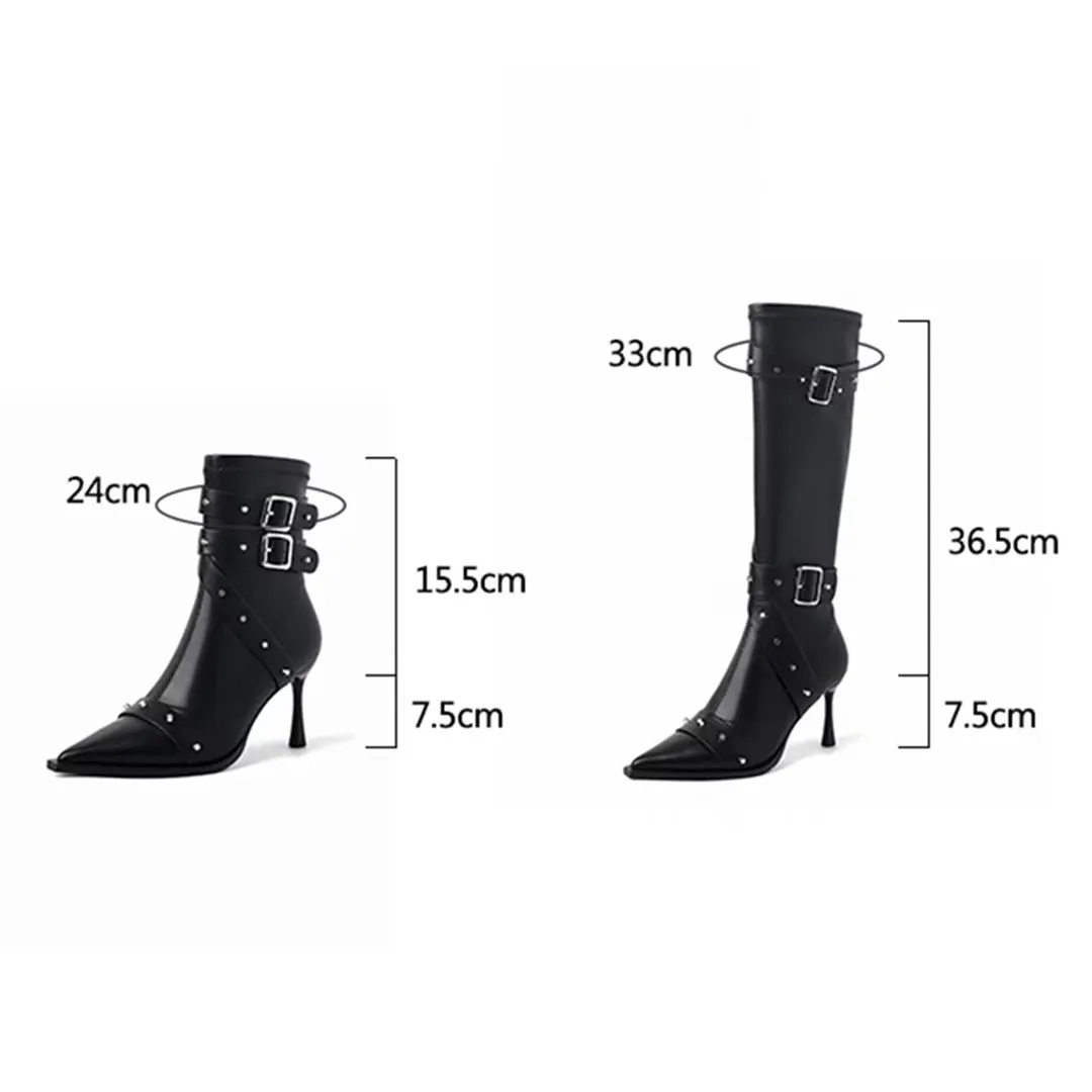 Veltique Glamour Tall Footwear