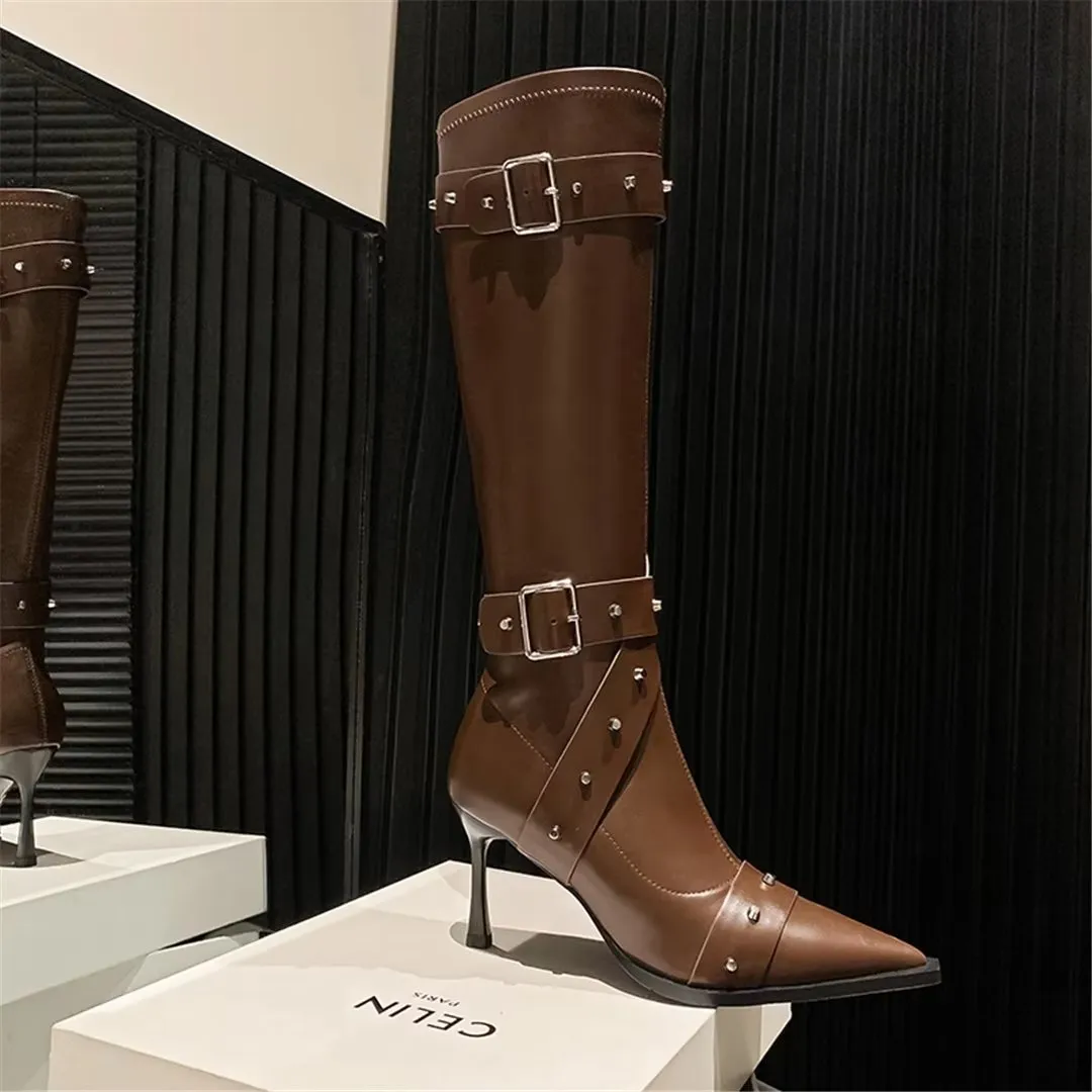 Veltique Glamour Tall Footwear