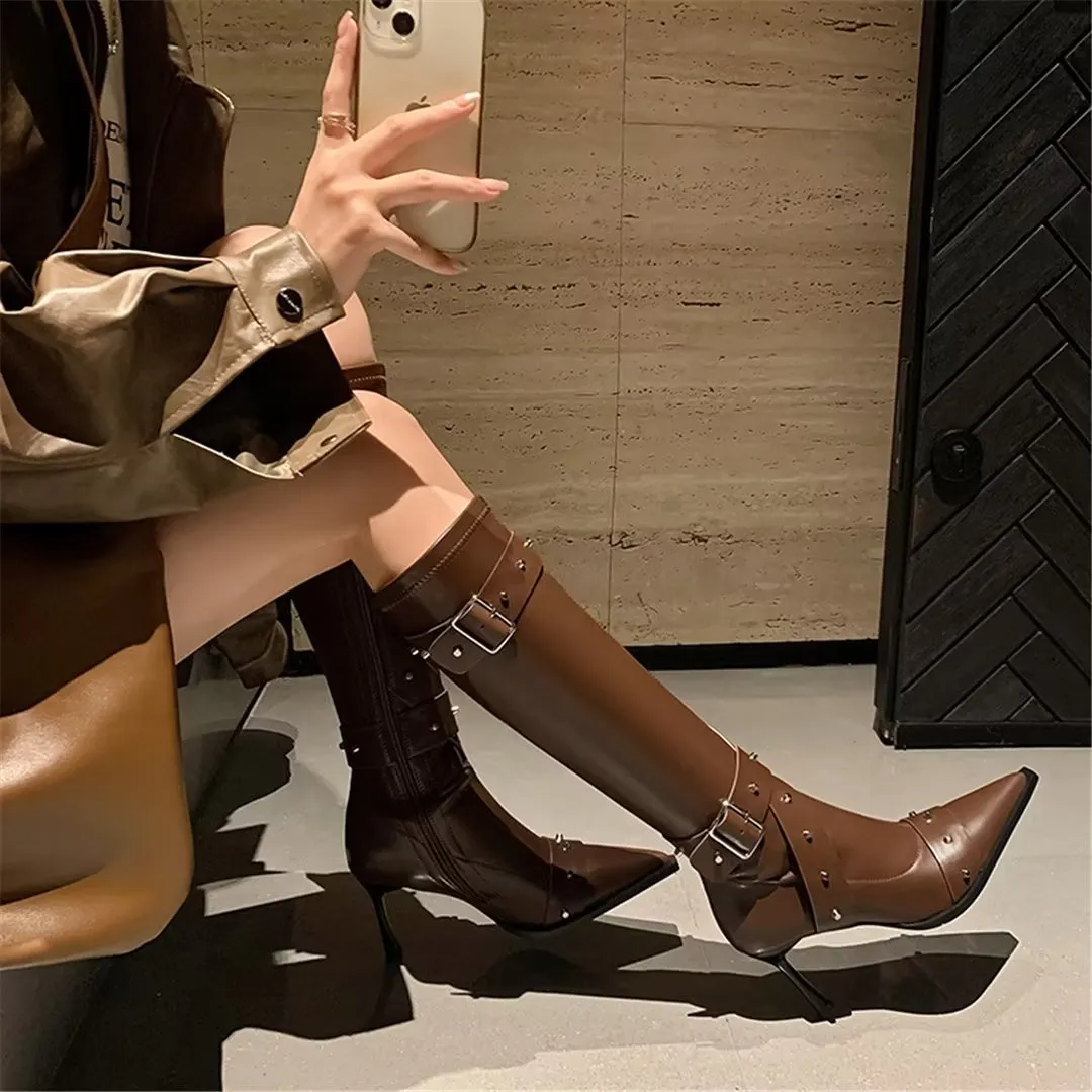 Veltique Glamour Tall Footwear