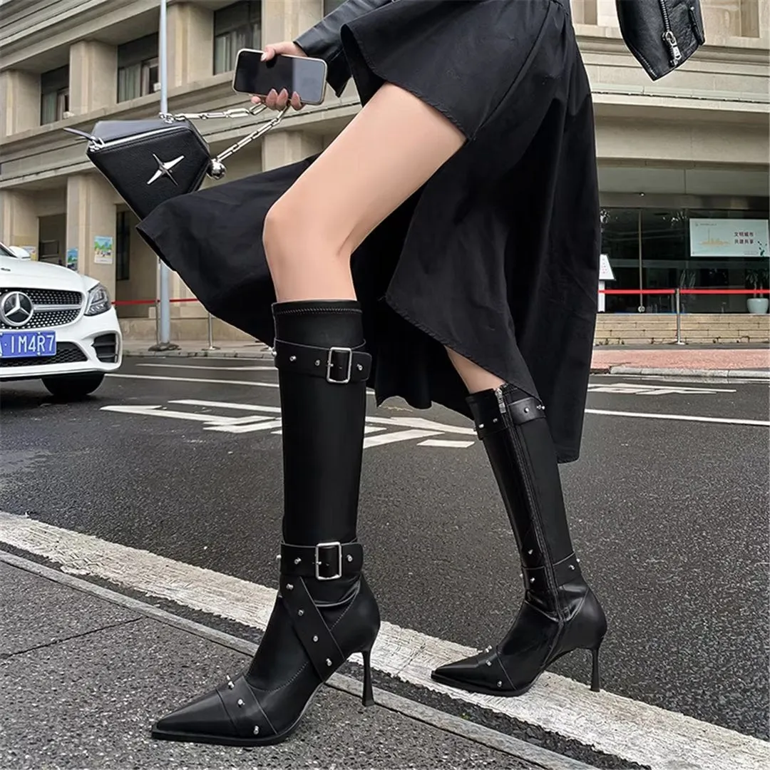 Veltique Glamour Tall Footwear