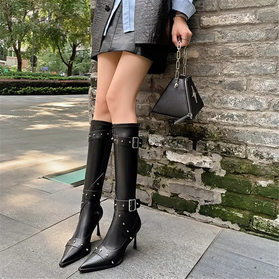 Veltique Glamour Tall Footwear