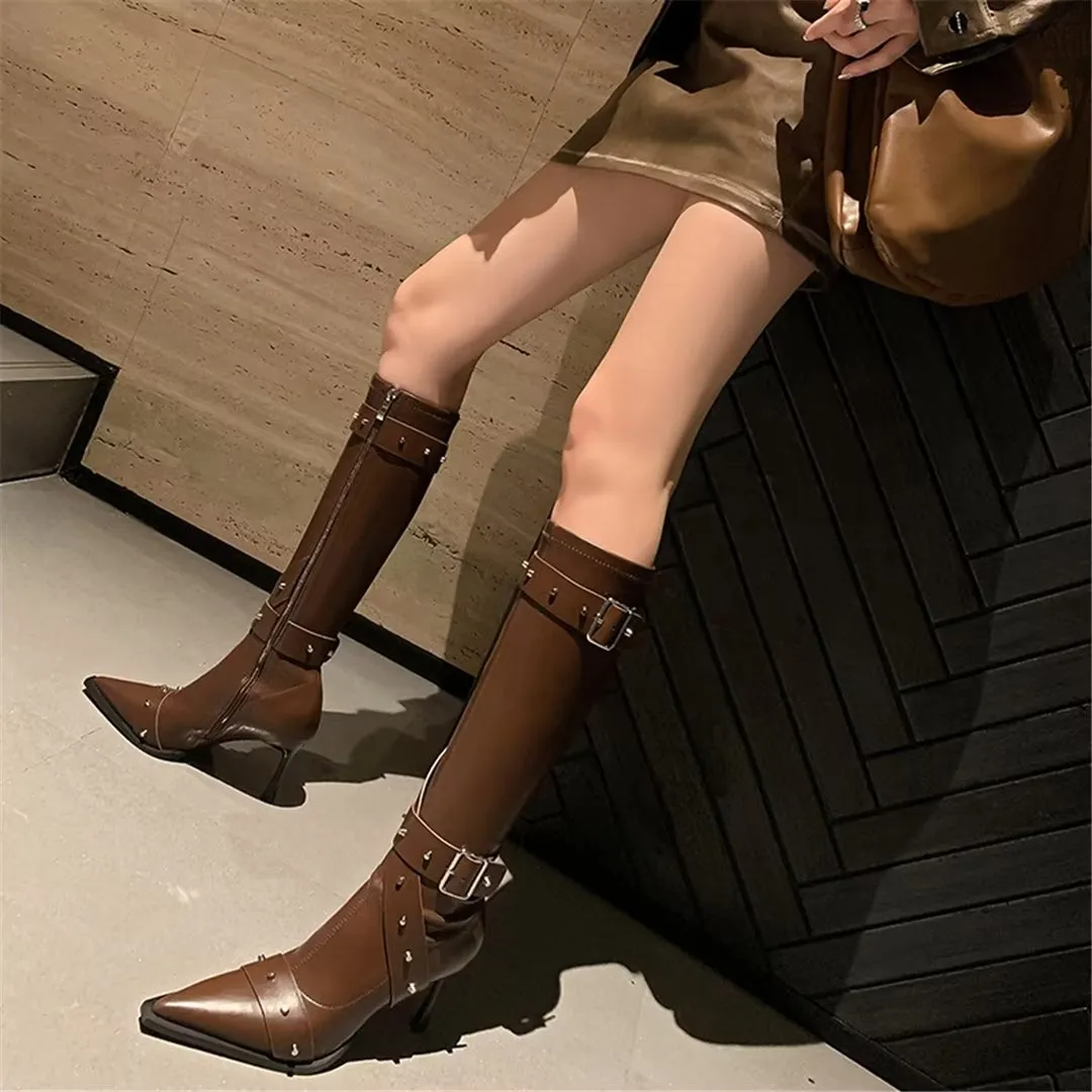 Veltique Glamour Tall Footwear
